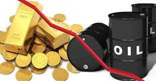 ارتفاع اسعار النفط والذهب